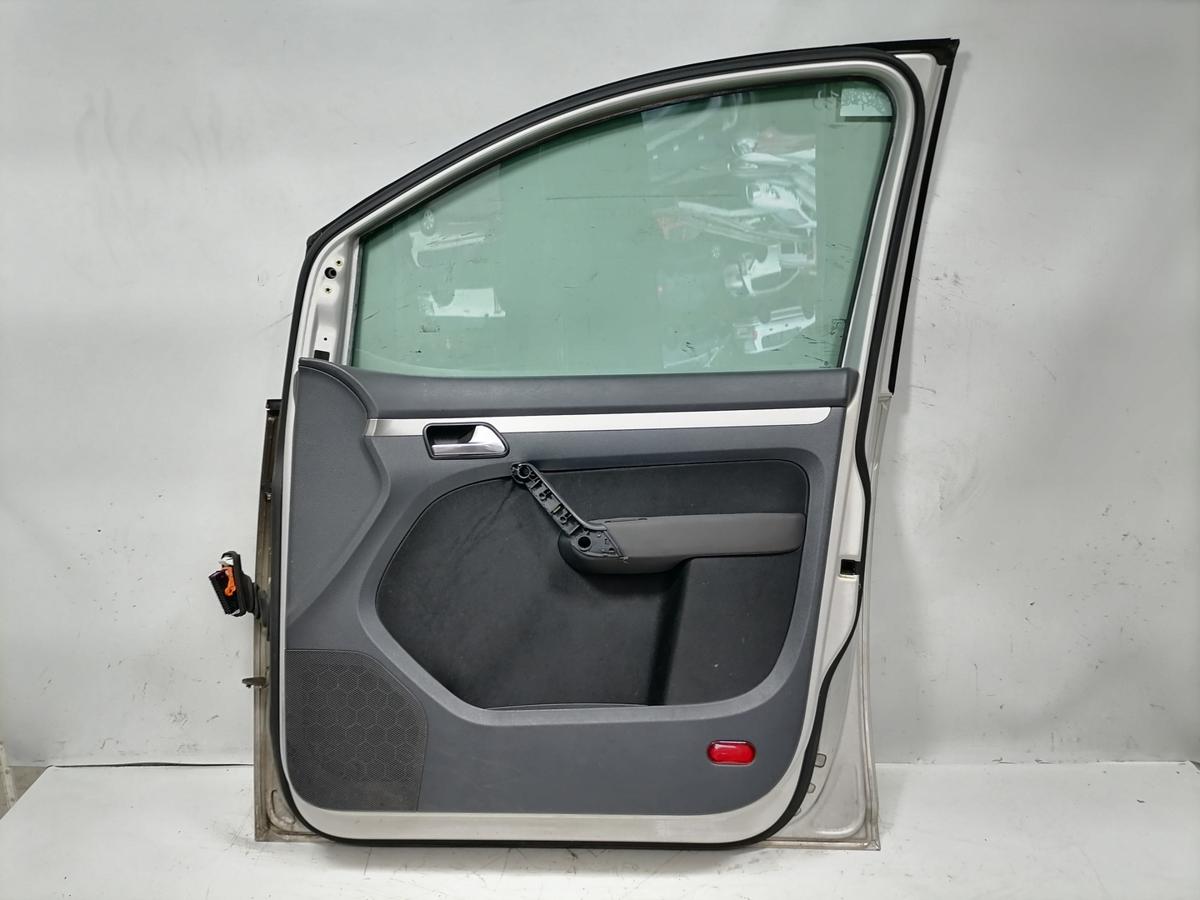 VW Touran original T&uuml;r vorn rechts LR7L Silver Leaf Rohbau Bj.2009